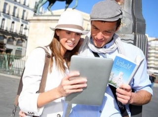 Buscando rutas en la tableta